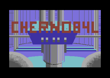 Chernobyl: Nuclear Power Plant Simulation (Commodore 64) screenshot: Title screen