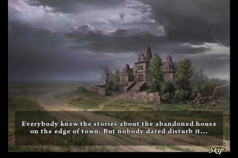 Haunted Manor: Lord of Mirrors (iPhone) screenshot: Intro