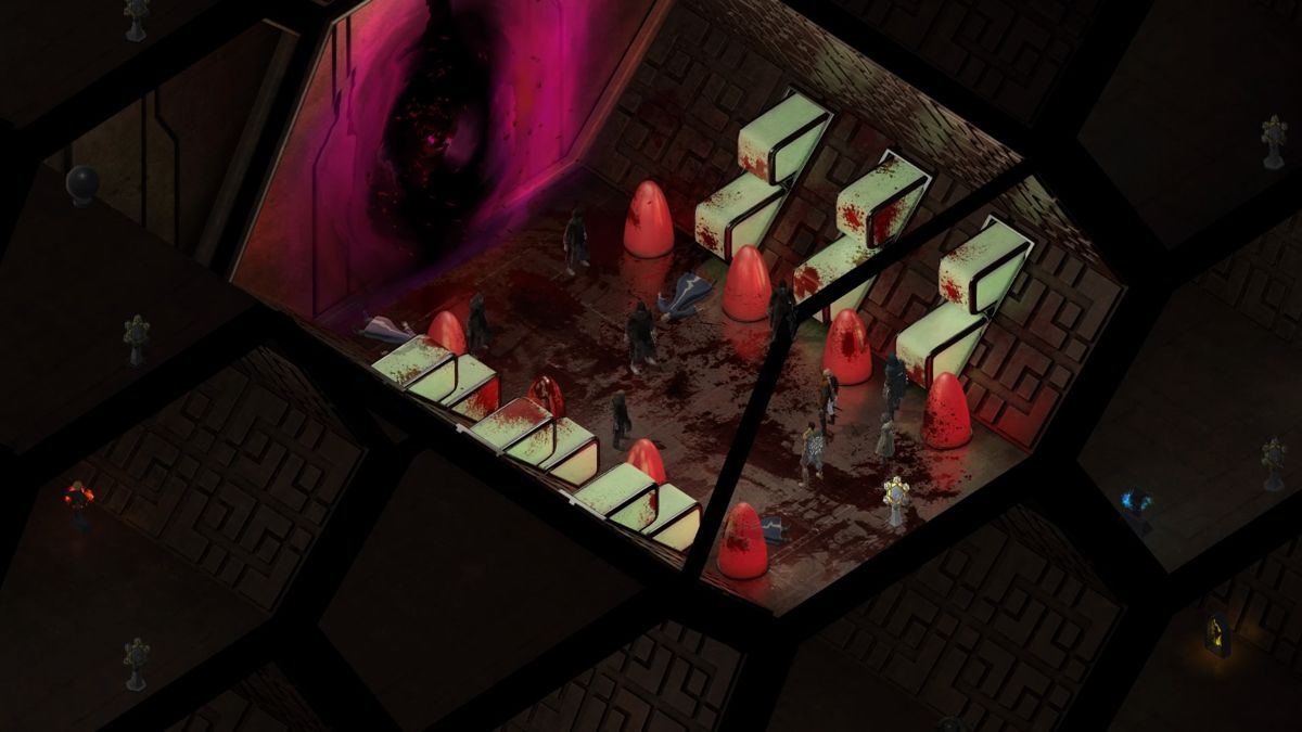 Torment: Tides of Numenera (PlayStation 4) screenshot: Victims room