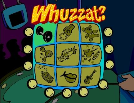 Toon Tastic (Windows) screenshot: Whazzup? is a Simon type of game in which the player must recreate a sequence
