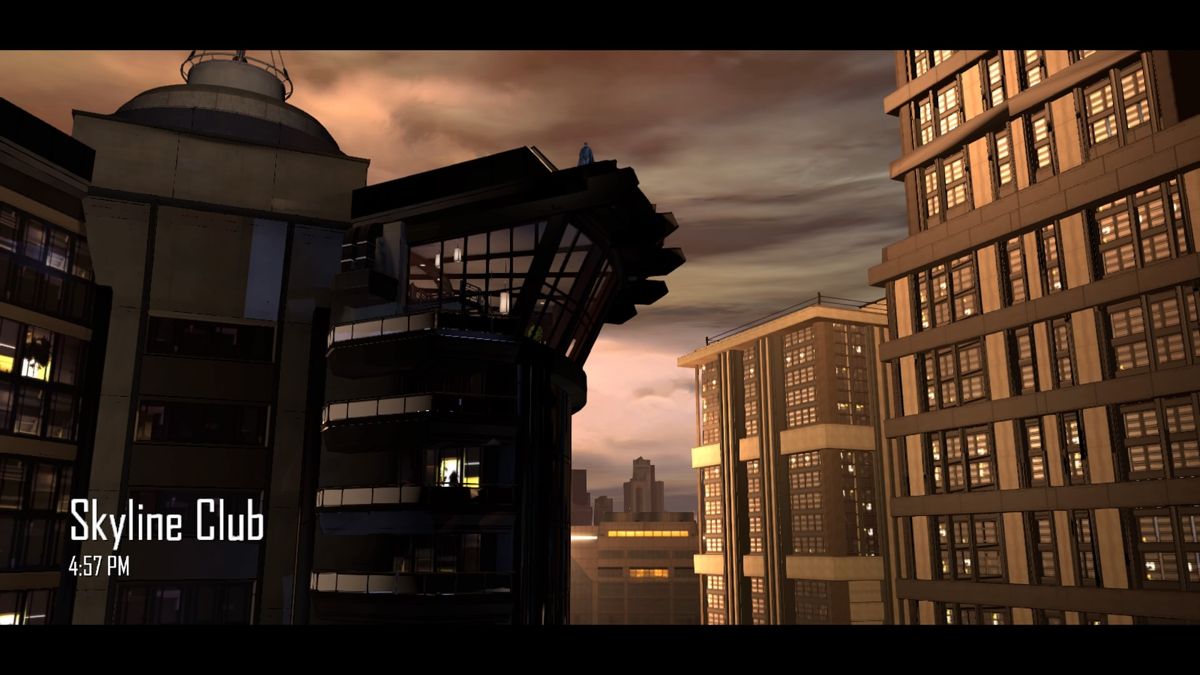 Batman: The Telltale Series - Episode Two of Five: Children of Arkham (PlayStation 4) screenshot: Skyline club, a place of operations for Falcone, now occupied by Penguin and his goons