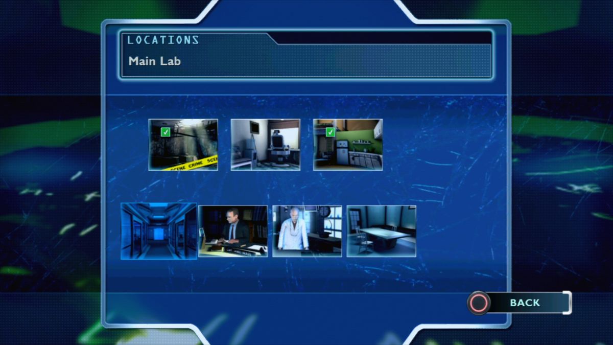 CSI: Crime Scene Investigation - Fatal Conspiracy (PlayStation 3) screenshot: More locations become available as your investigation bears results.