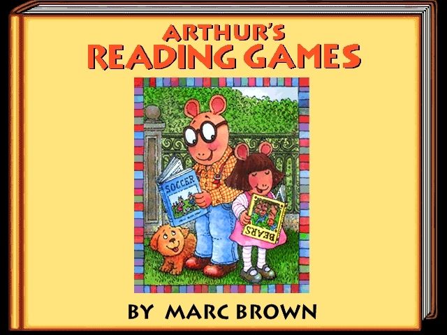 Arthur's Reading Games (Windows) screenshot: The second title screen