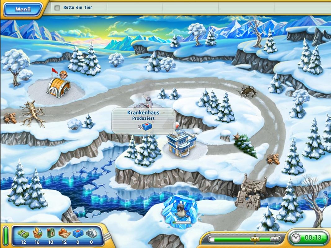 Rescue Frenzy (Windows) screenshot: Level 1