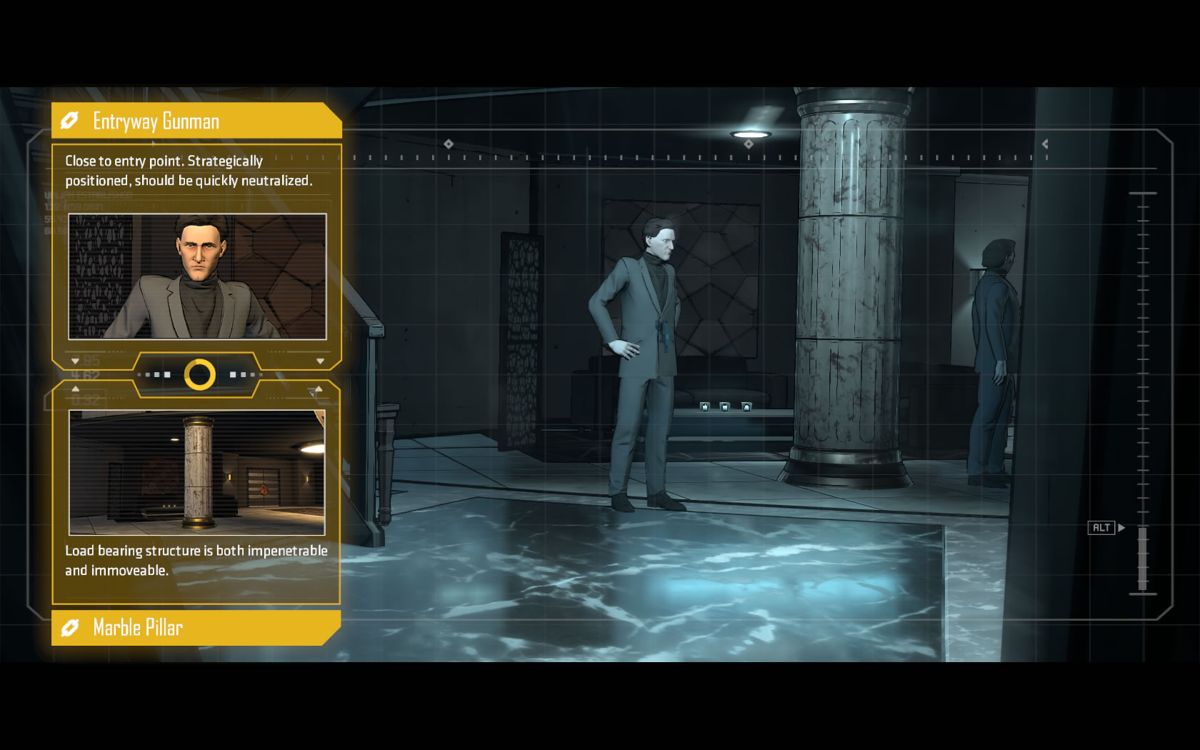 Batman: The Telltale Series - Episode 1: Realm of Shadows (Windows) screenshot: Establishing links as an attack plan.