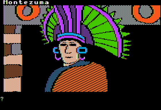 Kukulcan (Apple II) screenshot: Montezuma II