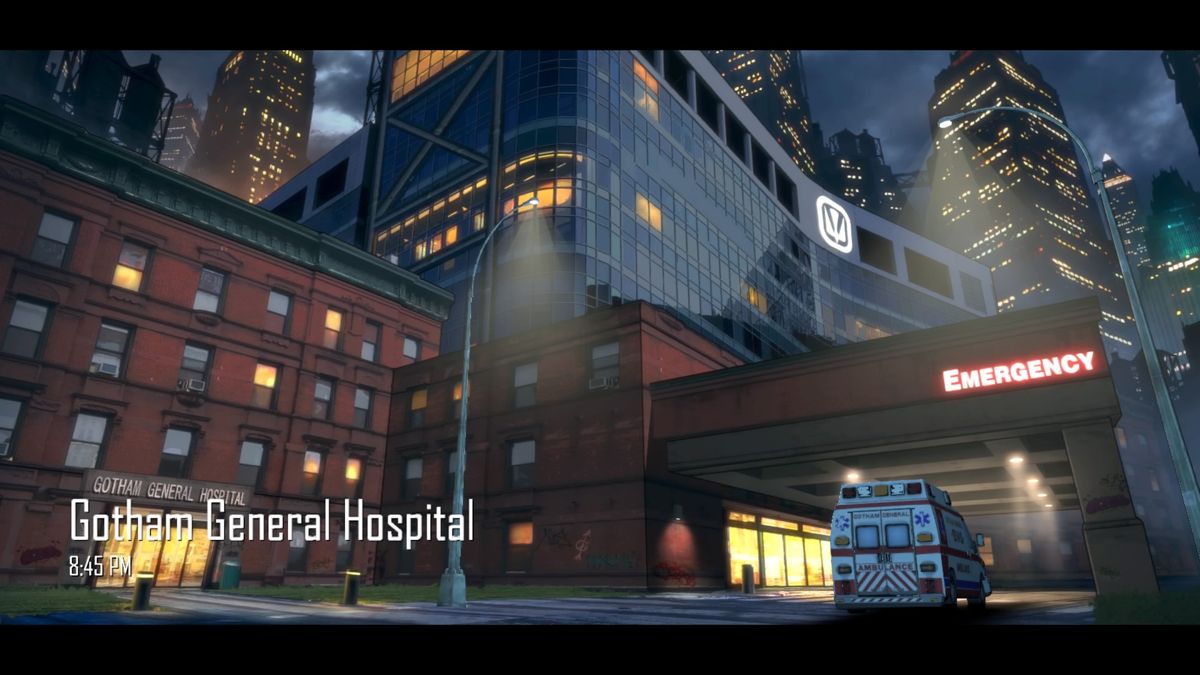 Batman: The Telltale Series - Episode Three of Five: New World Order (PlayStation 4) screenshot: Gotham General Hospital