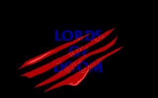Lords of Doom (DOS) screenshot: Title screen