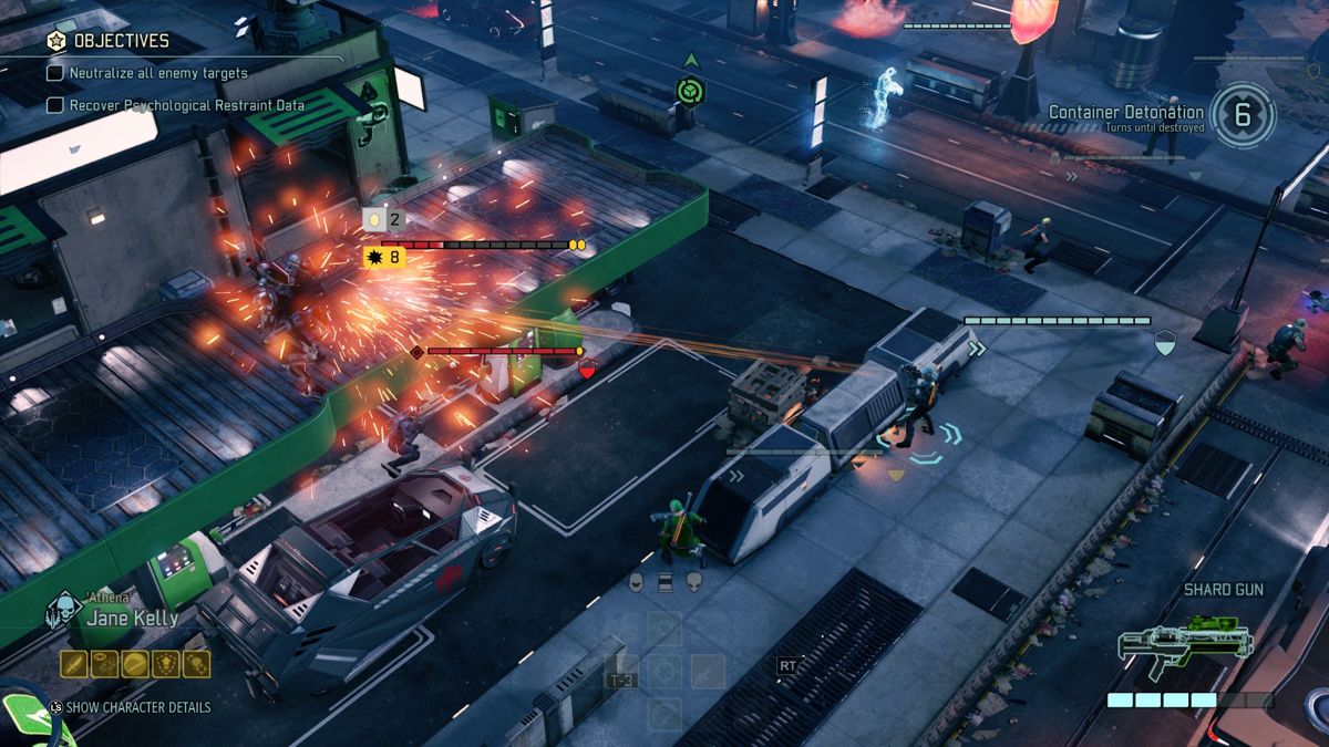 XCOM 2 (Xbox One) screenshot: Urban warfare