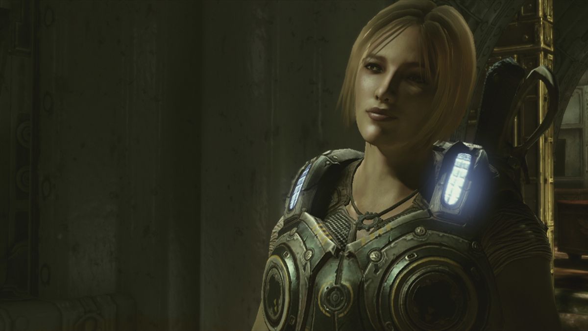 Gears of War 3 (Xbox 360) screenshot: Anya!