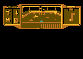 A.D. 2044: Seksmisja (Atari 8-bit) screenshot: Sexy wet pixels