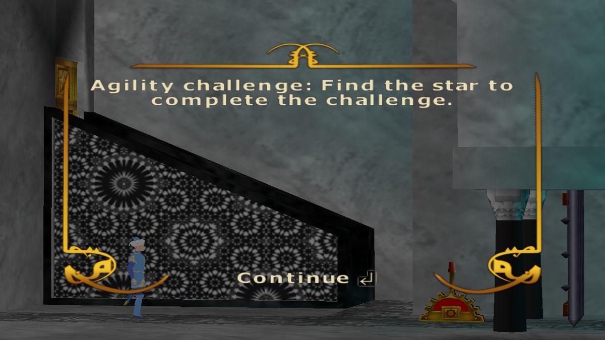 Azur & Asmar (Windows) screenshot: Mid-level challenge