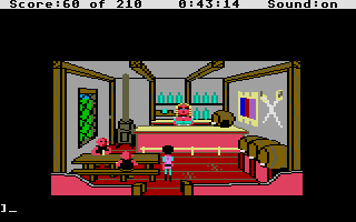 King's Quest III: To Heir is Human (Atari ST) screenshot: Tavern.