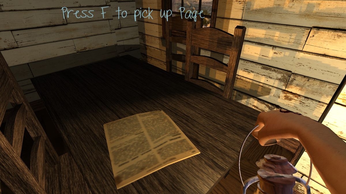 All Is Dust (Windows) screenshot: The game uses the keyboard to move and interact but the mouse to look around