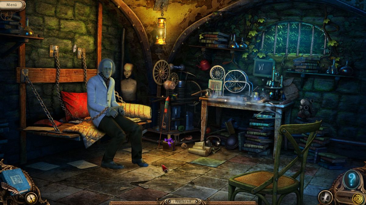 Alex Hunter: Lord of the Mind (Windows) screenshot: That is the professor I was looking for.