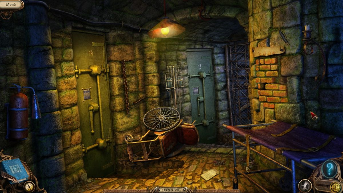 Alex Hunter: Lord of the Mind (Windows) screenshot: Great, an asylum...now things get interesting.