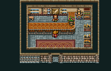 Final Fantasy (WonderSwan Color) screenshot: Weapon shop