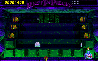 Mystic Midway: Rest in Pieces (DOS) screenshot: I'm running out of time!