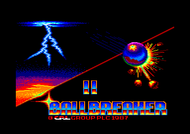 Ballbreaker II (Amstrad CPC) screenshot: Loading screen
