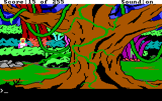 Space Quest: The Lost Chapter (DOS) screenshot: Interesting view
