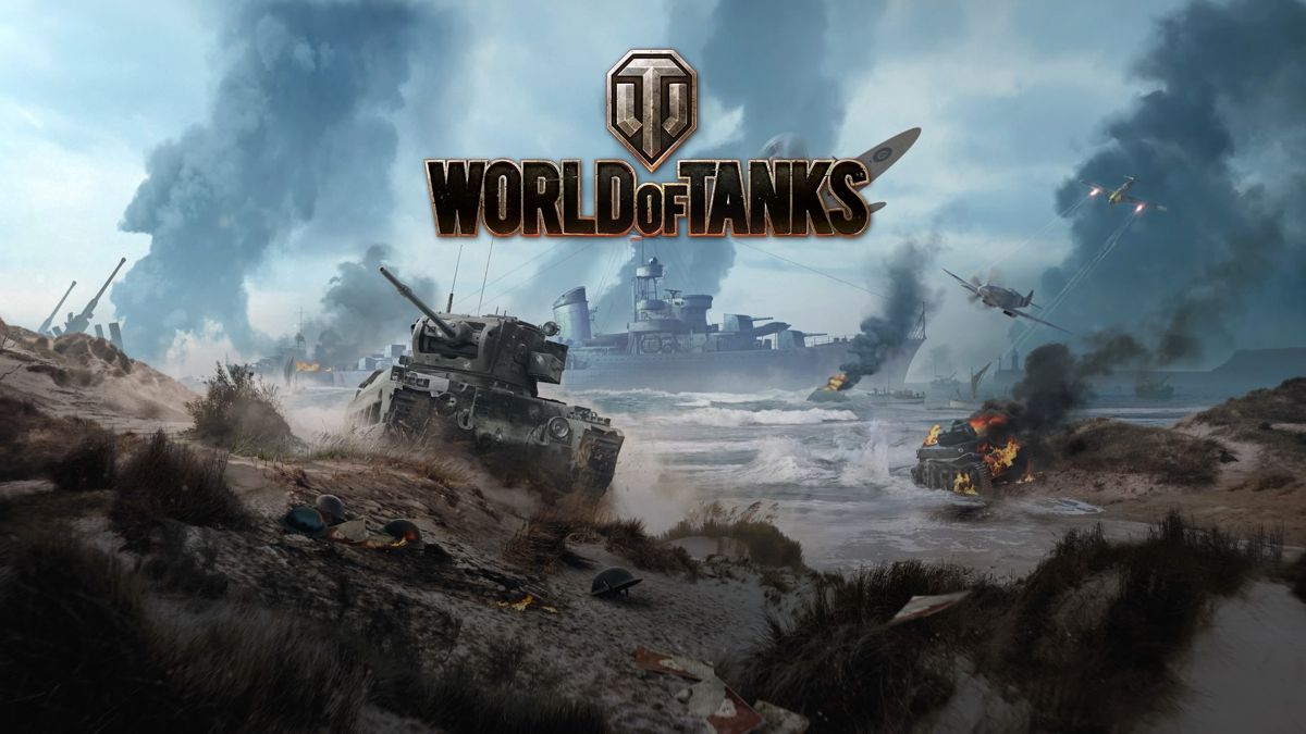 World of Tanks (PlayStation 4) screenshot: Version 1.23 - New title screen