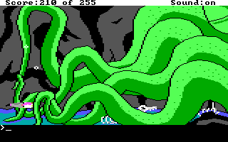 Space Quest: The Lost Chapter (DOS) screenshot: Whoa!.. Now, this is... impressive