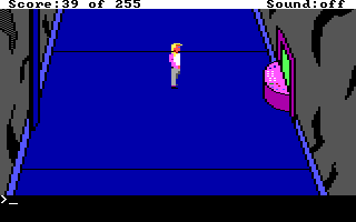 Space Quest: The Lost Chapter (DOS) screenshot: Hmm... looks like it's just you and me
