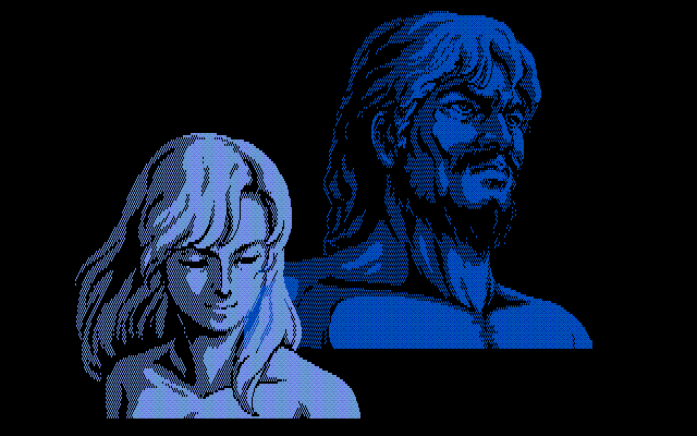 Genghis Khan II: Clan of the Gray Wolf (PC-88) screenshot: A psychological thriller involving romance, sex, betrayal, and complex moral dilemmas? Not at all. Well, except the betrayal part