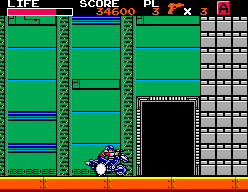 Zillion 2: Tri Formation (SEGA Master System) screenshot: The round exit
