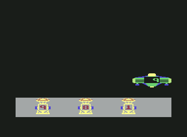 Astro-Grover (Commodore 64) screenshot: Sum Up, Sum Down game