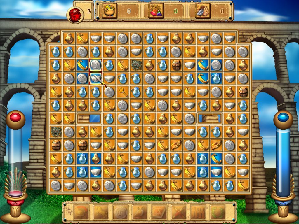 The Legend of Rome (Windows) screenshot: Level 1