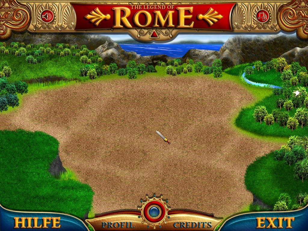 The Legend of Rome (Windows) screenshot: Menu