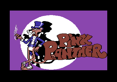 Pink Panther (Commodore 64) screenshot: Title screen