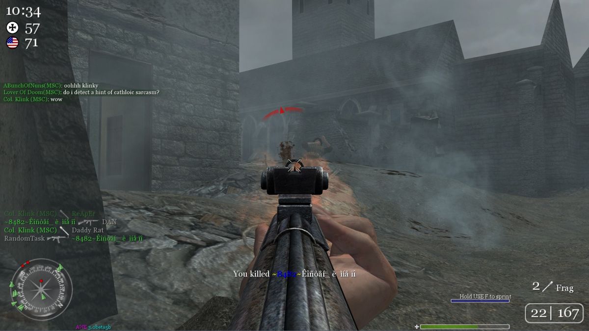 Call of Duty 2 (Windows) screenshot: Got one.
