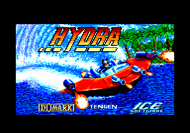 Hydra (Amstrad CPC) screenshot: Loading screen