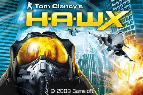 Tom Clancy's H.A.W.X (iPhone) screenshot: Title