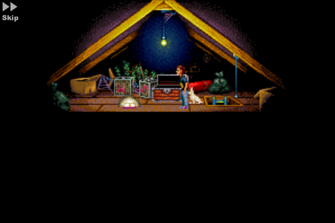 Simon the Sorcerer (iPhone) screenshot: What is going on?