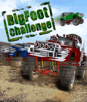 BigFoot Challenge (J2ME) screenshot: Title screen