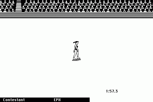 Winter Games (Macintosh) screenshot: Figure skating