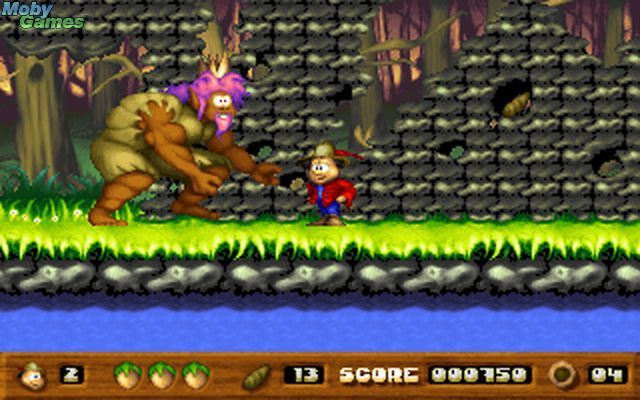 Toffifee: Fantasy Forest (DOS) screenshot: End boss Nr 1.