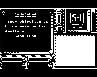 Cholo (BBC Micro) screenshot: Objective description