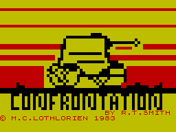 Confrontation (ZX Spectrum) screenshot: Title Screen