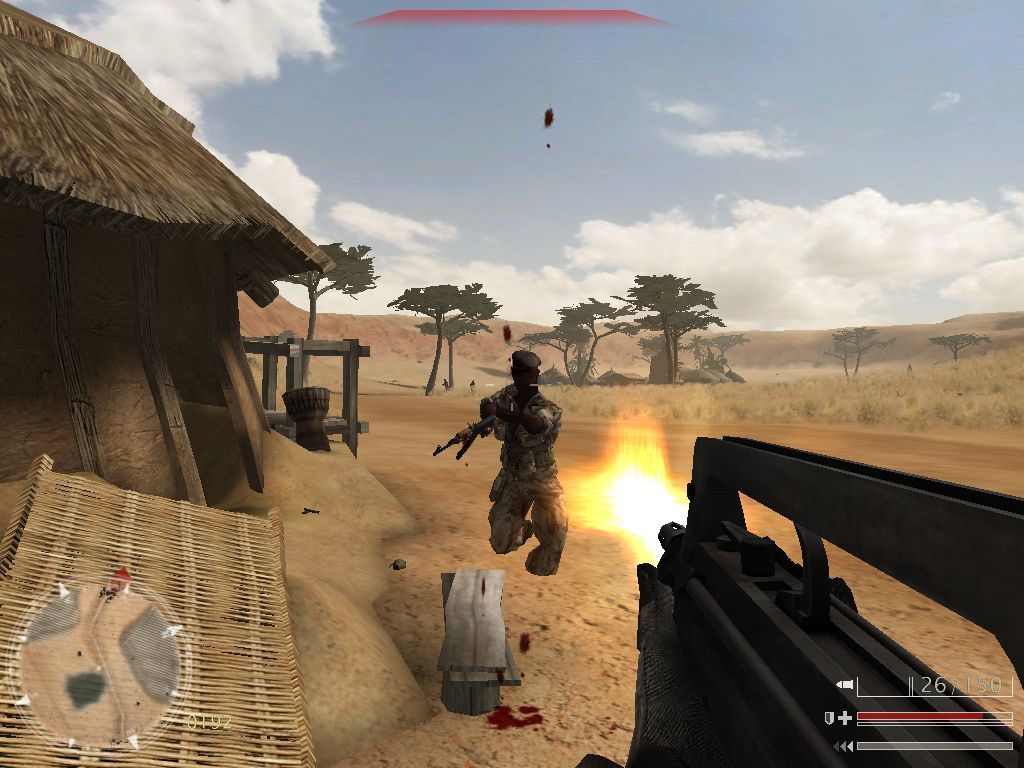 Code of Honor: The French Foreign Legion (Windows) screenshot: Let me pass!