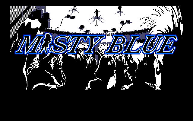 Screenshot Of Misty Blue PC 88 1990 MobyGames