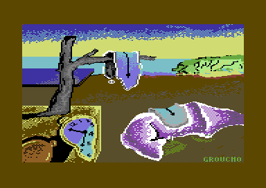 Thrust II (Commodore 64) screenshot: Loading screen
