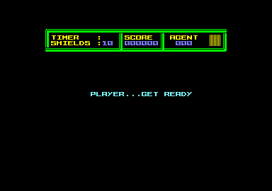 Thrust II (Amstrad CPC) screenshot: Get ready