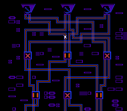 Star Trek: The Next Generation (NES) screenshot: Redirecting power past a broken relay