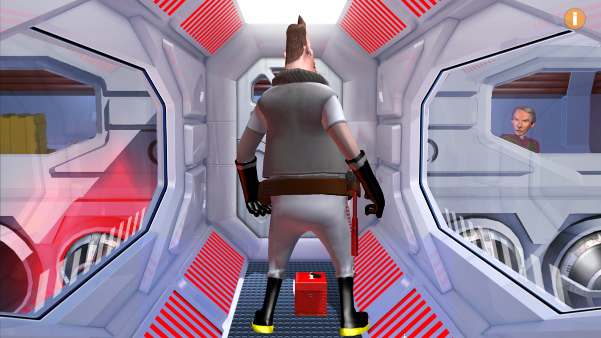 SpaceVenture (Windows) screenshot: Meet Ace, the plumber of the game