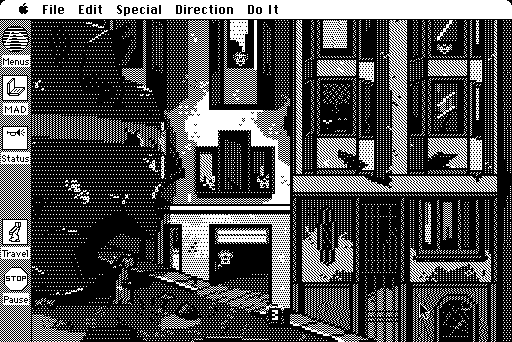 Manhunter 2: San Francisco (Macintosh) screenshot: After the crash