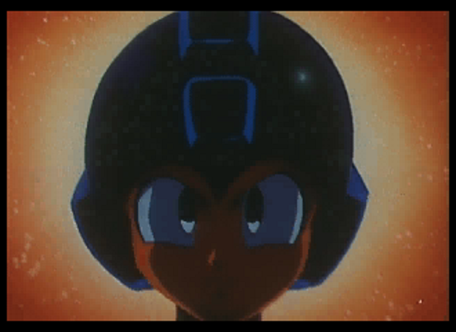 Mega Man 8: Anniversary Edition (SEGA Saturn) screenshot: Funny how this looks like a badass...